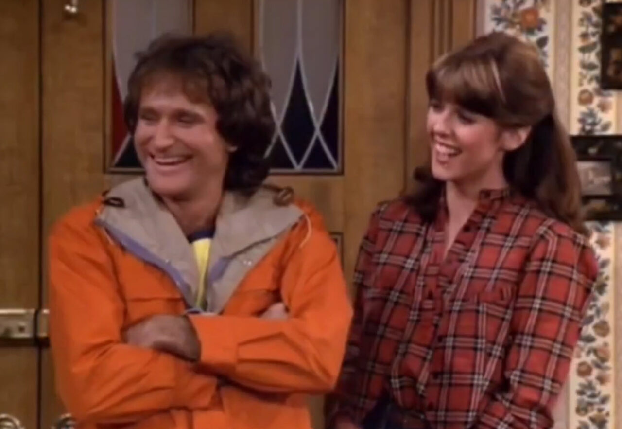Mork and Mindy lachen