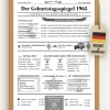 Poster / Karte zum 60. Geburtstag 1965