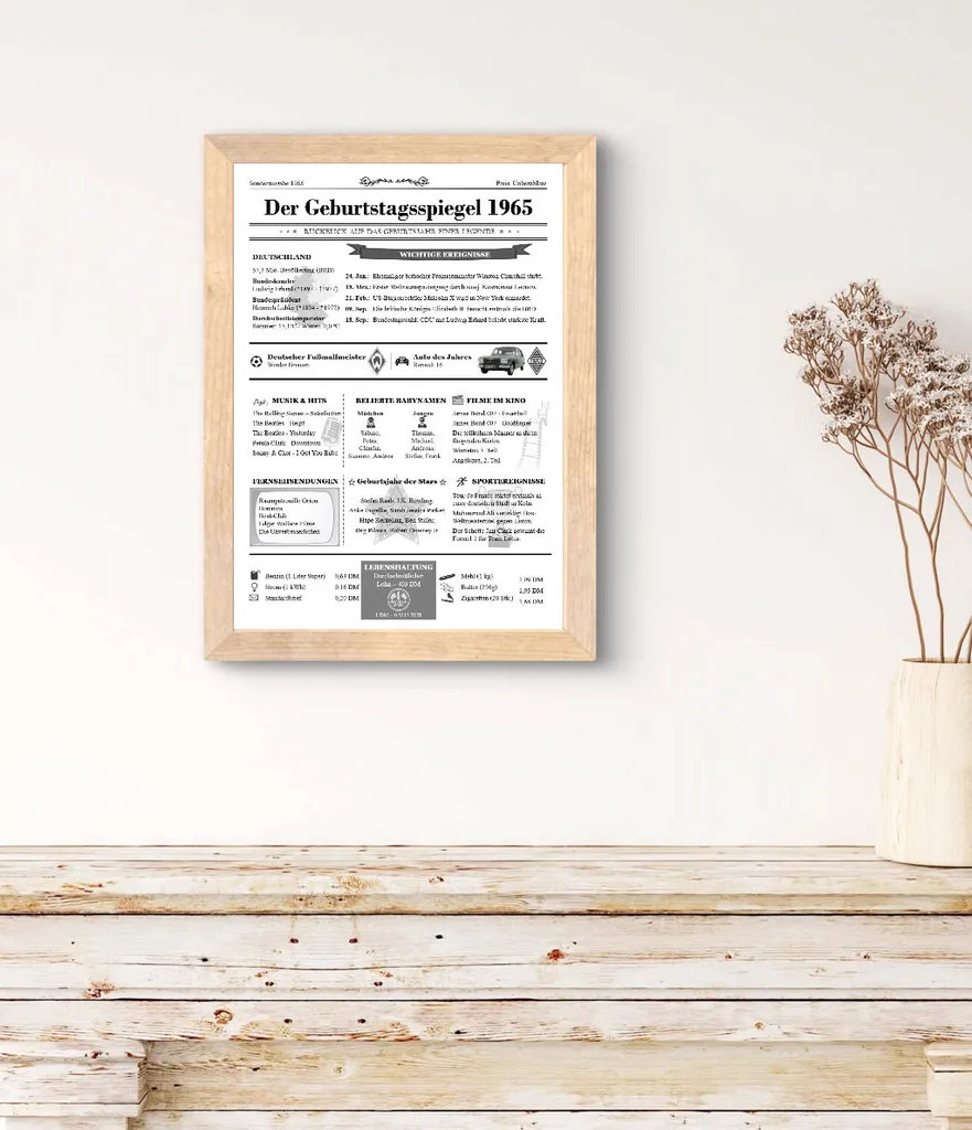 40. Geburtstag 1985 - Nostalgie Geburtstagskarte-Plakat-Zeitung – Bild 7