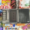 Vorratsdose Kassettenspieler mit Retro-Rüßigkeiten