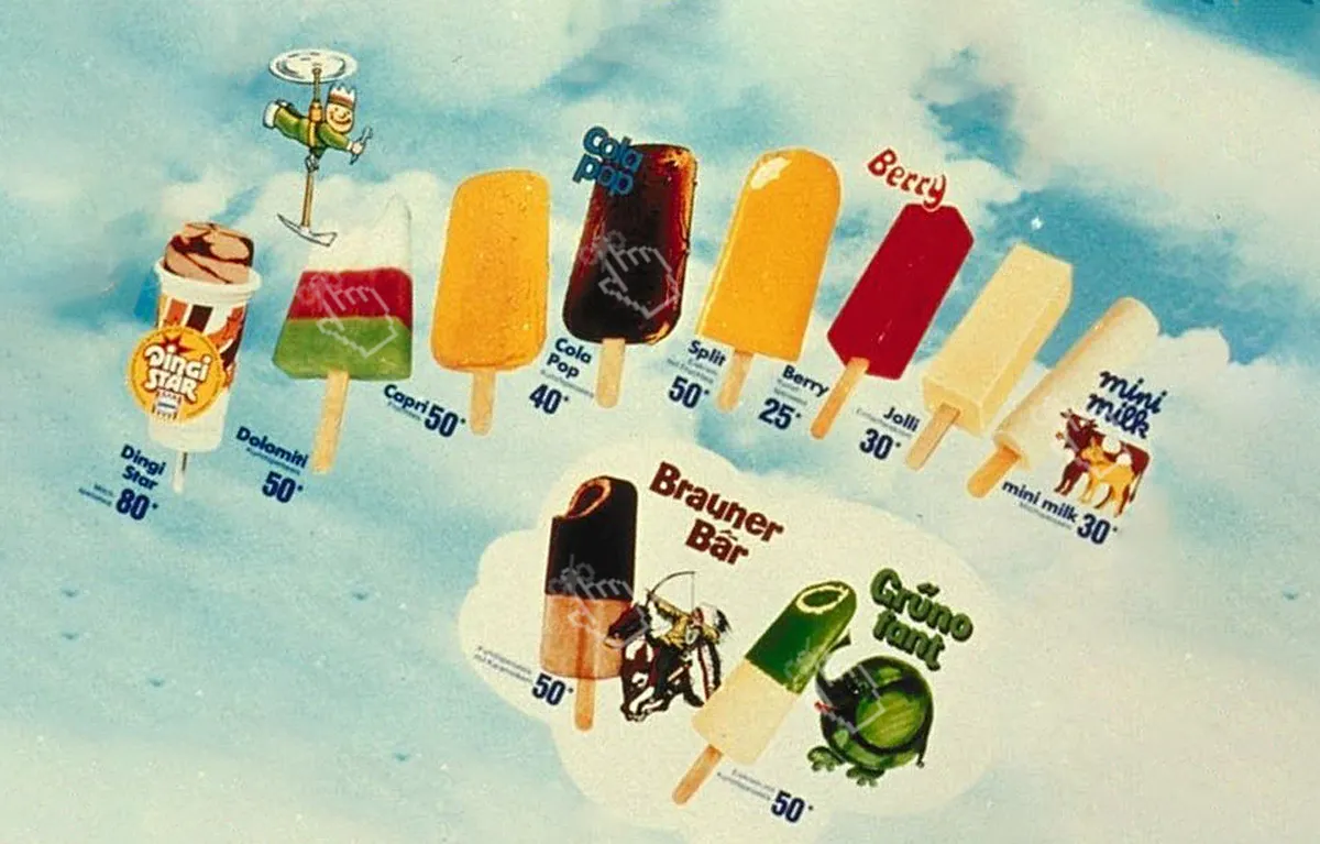 Langnese-Klassiker der 70er Jahre