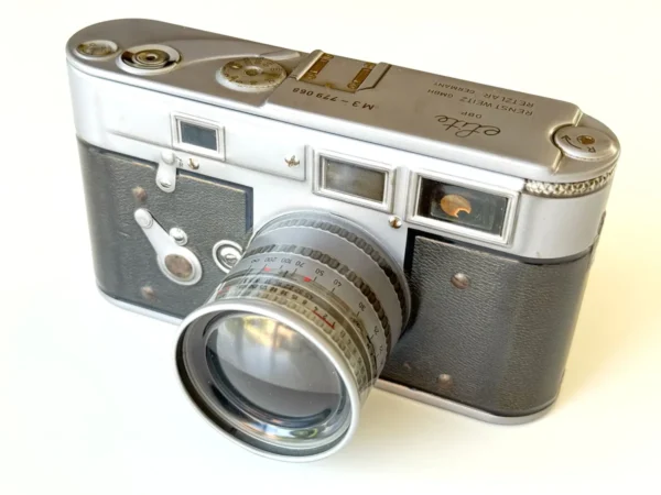 Vintage Kamera Blechdose mit 100g Retro-Süßigkeiten