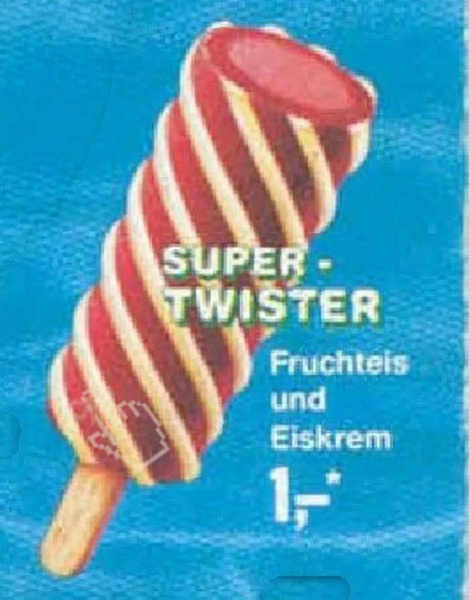 Langnese Super Twister aus dem Jahr 1990