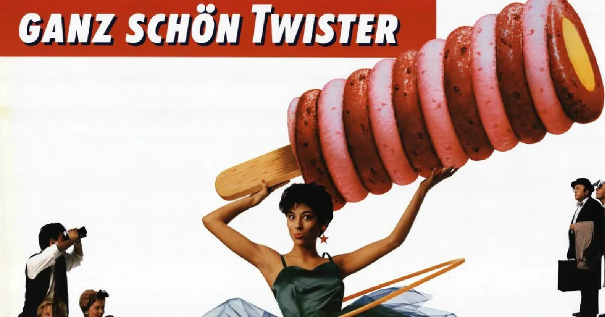 Twister Werbeslogan: Ganz schön Twister