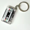 Mini Acryl Kassetten Schlüsselanhänger