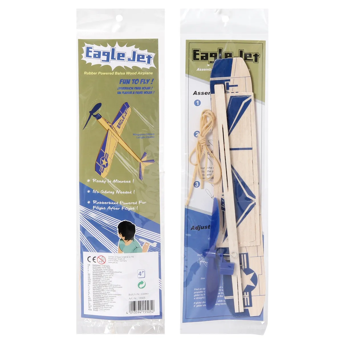 Eagel Jet - Wurfflieger in Verpackung