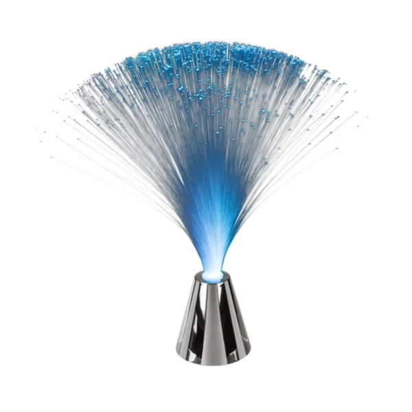 Glasfaser LED Leuchte mit blauem Farbwechsel