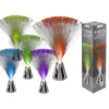 Glasfaser LED Leuchte mit Farbwechsel und Karton