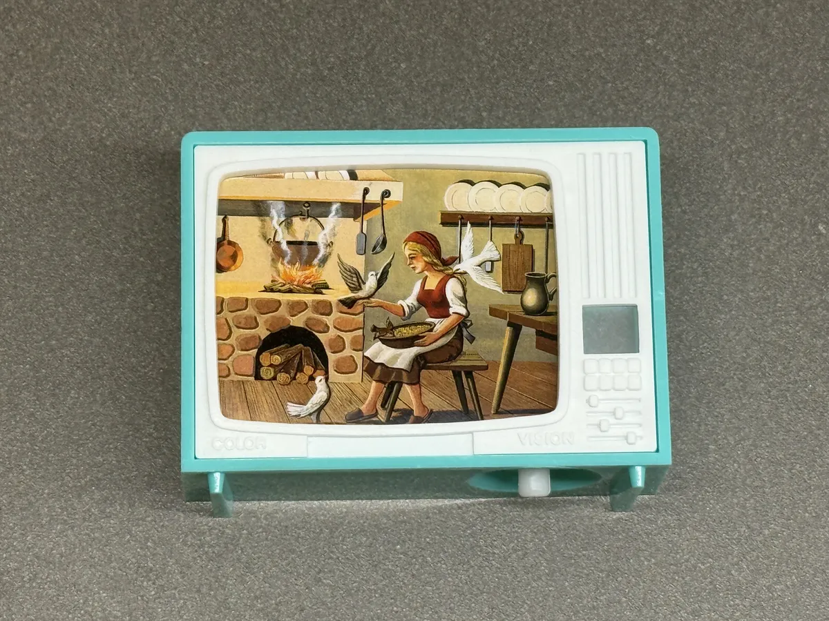 Gucki Fernseher Bildbetrachter mit Aschenputtel-Bildern