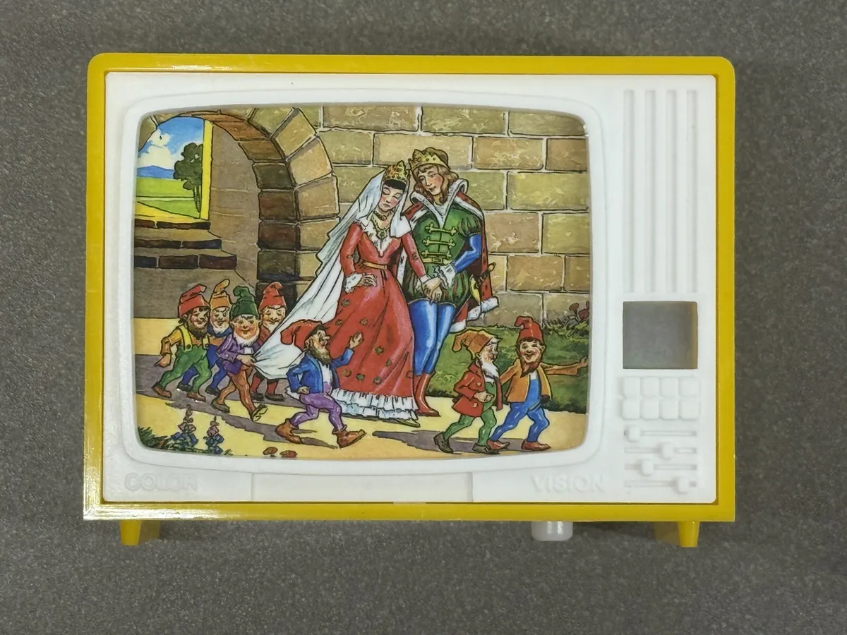 Gucki Fernseher Bildbetrachter mit Schneewittchen Bildern