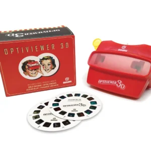 3D Optiviewer mit 2 Bildscheiben und Verpackung