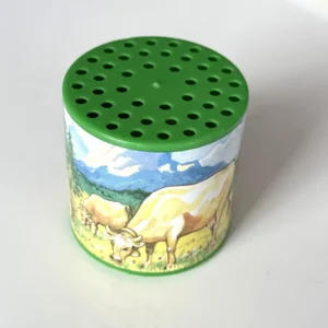 Tierstimmen Geräuschdose Kuh Muh in der Seitenansicht