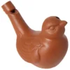 Retro-Vogelwasserpfeife aus Ton